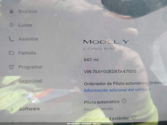 2026 TESLA MODEL Y 7SAYGDEDXTA471015 Photo 6