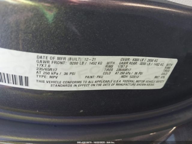 2022 CHRYSLER PACIFICA HYBRID 2C4RC1L7XNR120947 Photo 8