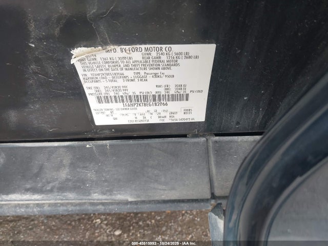 1FAHP2KT8EG182066 Ford TAURUS SHO