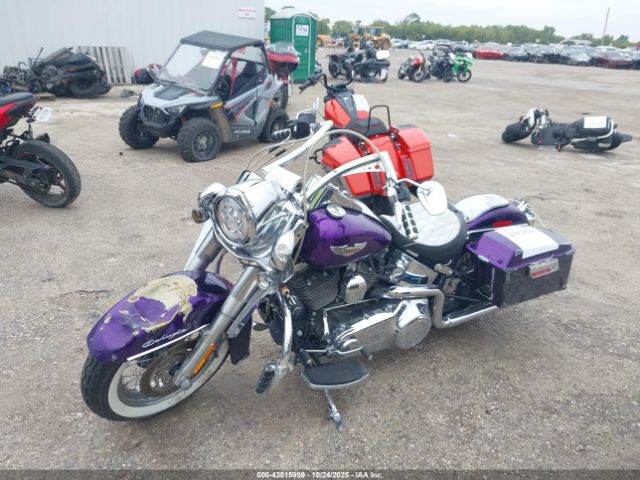 2014 HARLEY-DAVIDSON FLSTN 1HD1JDV14EB040635 Photo 1