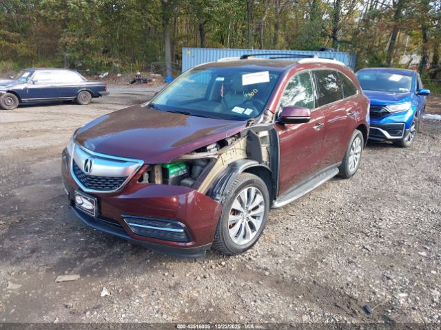 2014 ACURA MDX 5FRYD4H63EB002968 Photo 1