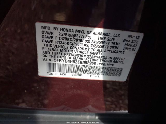 2014 ACURA MDX 5FRYD4H63EB002968 Photo 8