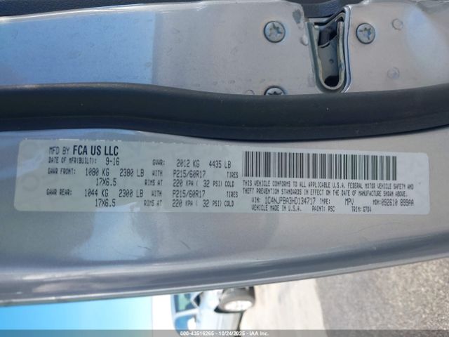 2017 JEEP PATRIOT 1C4NJPBA3HD134717 Photo 8