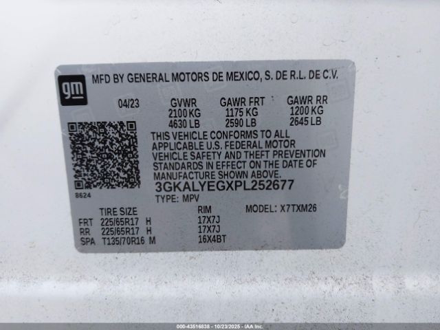 2023 GMC TERRAIN 3GKALYEGXPL252677 Photo 8