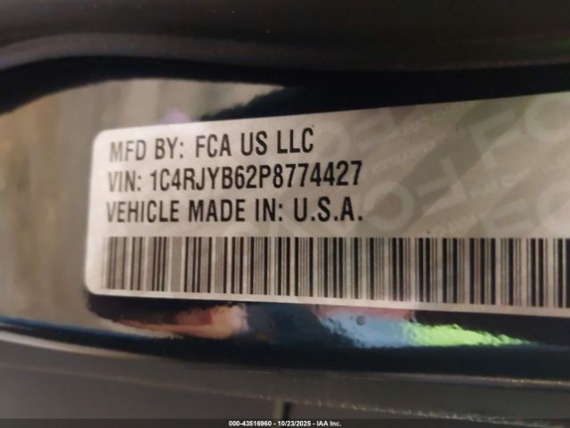 2023 JEEP GRAND CHEROKEE 4XE 1C4RJYB62P8774427 Photo 8