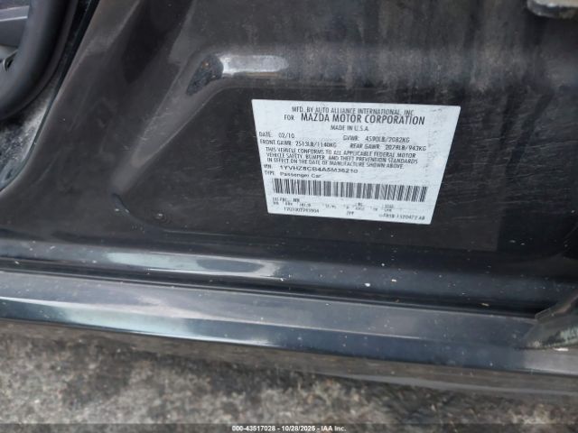 2010 MAZDA MAZDA6 1YVHZ8CB4A5M36210 Photo 8