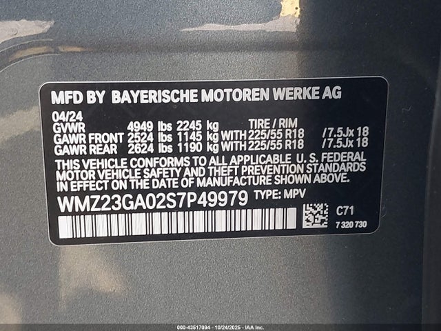 2025 MINI COUNTRYMAN WMZ23GA02S7P49979 Photo 8