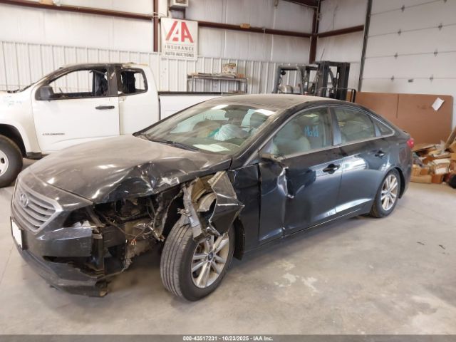 2017 HYUNDAI SONATA 5NPE24AFXHH566305 Photo 1