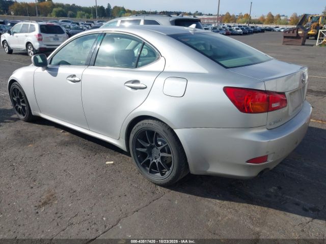 2007 LEXUS IS 250 JTHBK262972035897 Photo 2