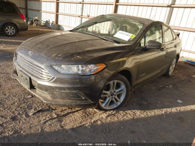 2018 FORD FUSION HYBRID 3FA6P0UU9JR122303 Photo 1