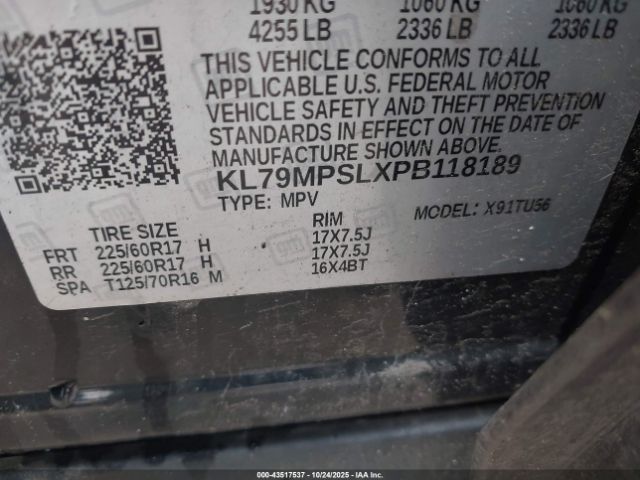 2023 CHEVROLET TRAILBLAZER KL79MPSLXPB118189 Photo 8