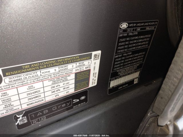 2019 LAND ROVER RANGE ROVER SPORT SALWZ2SE1KA821442 Photo 8