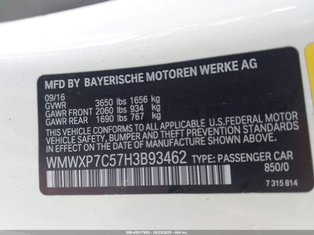 2017 MINI HARDTOP WMWXP7C57H3B93462 Photo 8