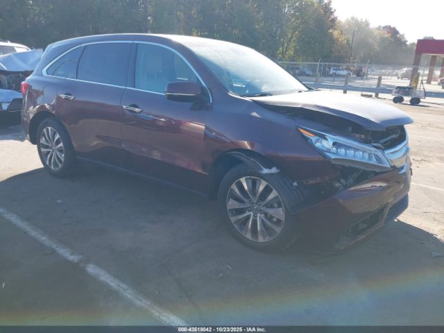 2016 ACURA MDX 5FRYD3H43GB011892 Photo 0