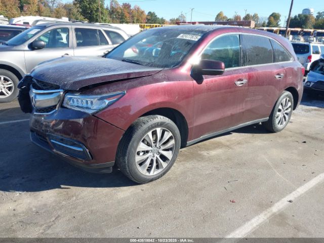 2016 ACURA MDX 5FRYD3H43GB011892 Photo 1