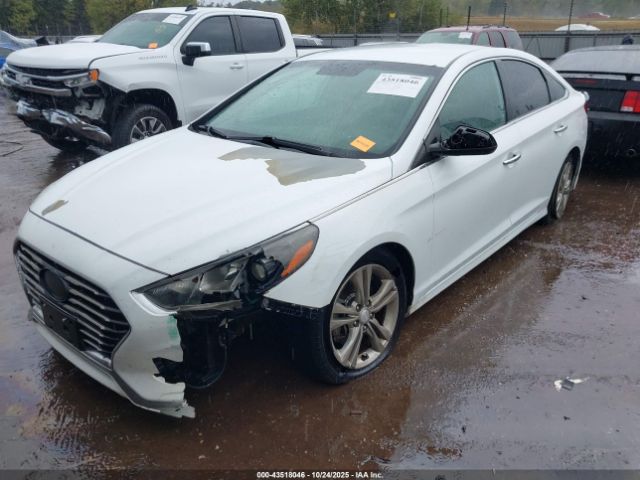 2018 HYUNDAI SONATA 5NPE34AF9JH655642 Photo 1