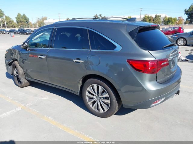 2016 ACURA MDX 5FRYD4H40GB027876 Photo 2