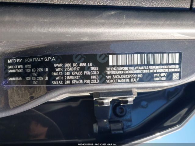 2023 JEEP RENEGADE ZACNJDB13PPP61199 Photo 8