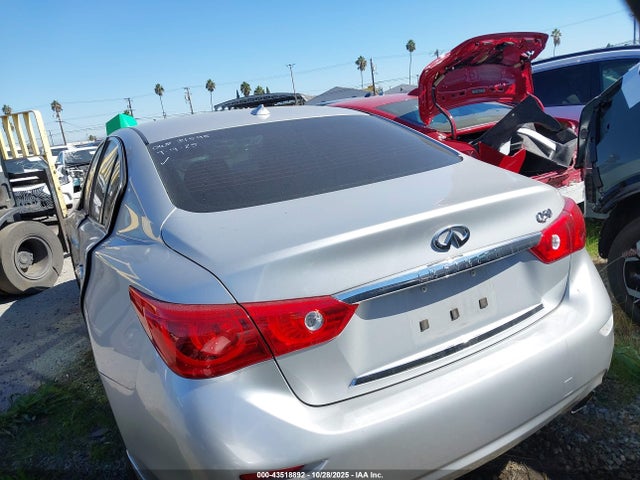 2015 Infiniti Q50 Premium მანქანა იყიდება აუქციონზე, vin: JN1BV7AP1FM347565, აუქციონის ნომერი: 43518892