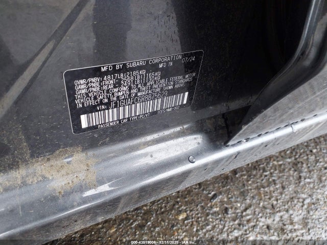 JF1GUAFC6R8875629 Subaru Impreza Sport 5-door