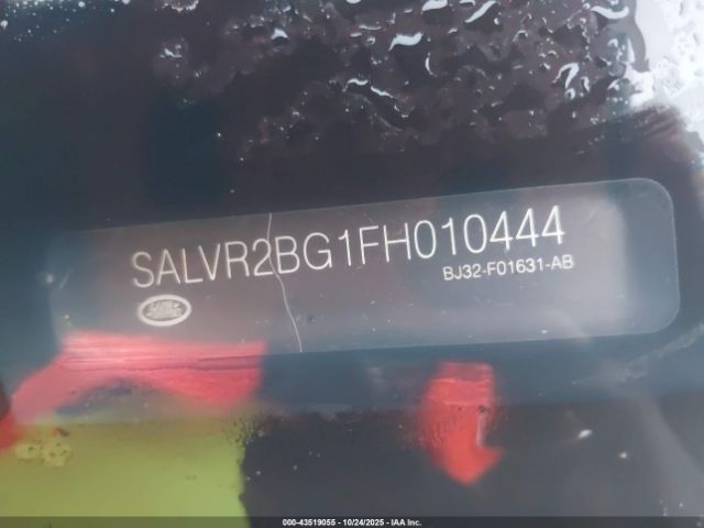 2015 LAND ROVER RANGE ROVER EVOQUE SALVR2BG1FH010444 Photo 8