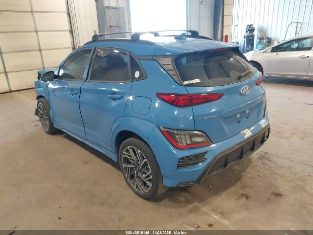 2022 HYUNDAI KONA KM8K3CA31NU779432 Photo 2