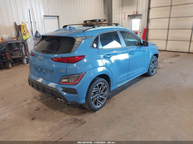 2022 HYUNDAI KONA KM8K3CA31NU779432 Photo 3