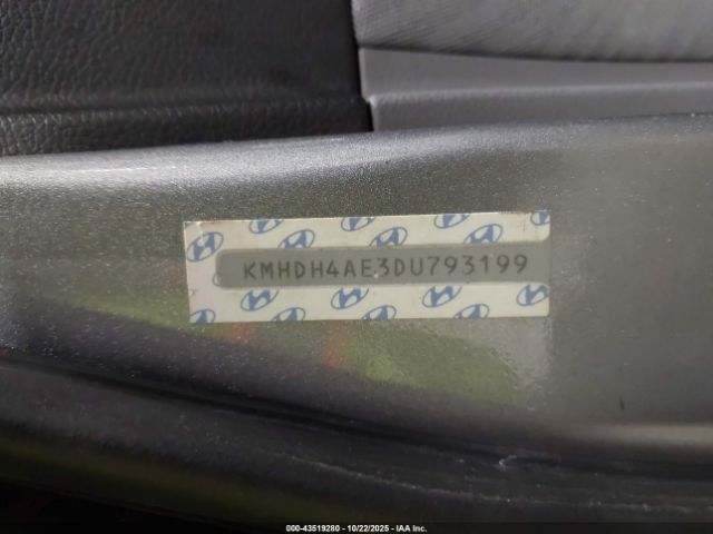 2013 HYUNDAI ELANTRA KMHDH4AE3DU793199 Photo 8