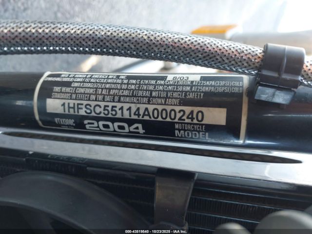 2004 HONDA VTX1300 1HFSC55114A000240 Photo 9