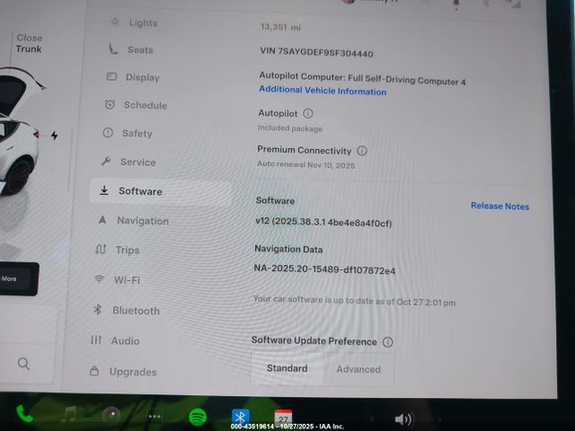 2025 TESLA MODEL Y 7SAYGDEF9SF304440 Photo 5
