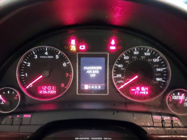 2005 AUDI A4 WAUDF68EX5A476449 Photo 6