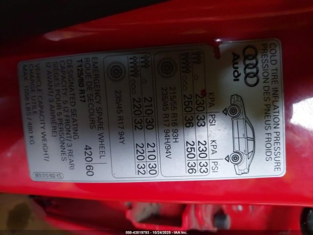 2005 AUDI A4 WAUDF68EX5A476449 Photo 8