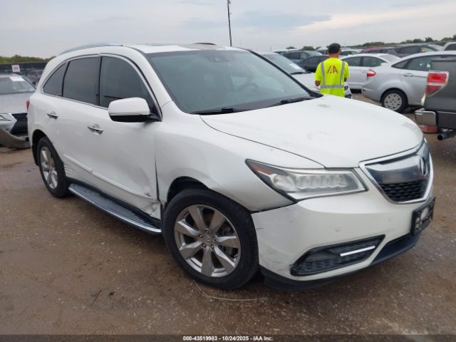 2016 ACURA MDX 5FRYD4H99GB024941