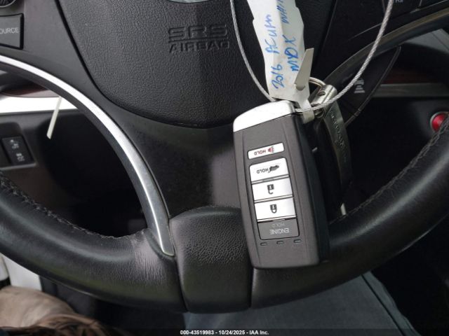 2016 ACURA MDX 5FRYD4H99GB024941 Photo 10