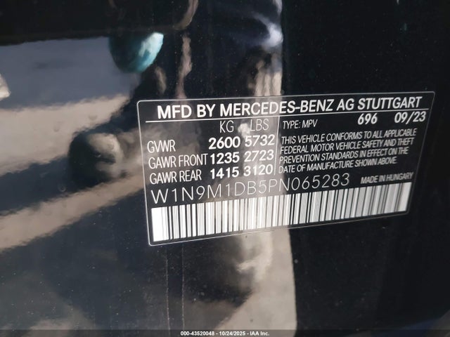 2023 MERCEDES-BENZ EQB 350 SUV W1N9M1DB5PN065283 Photo 8