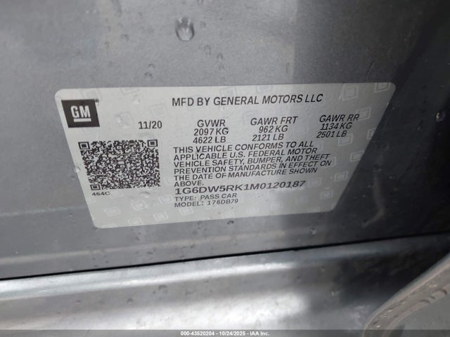 2021 CADILLAC CT5 1G6DW5RK1M0120187 Photo 8