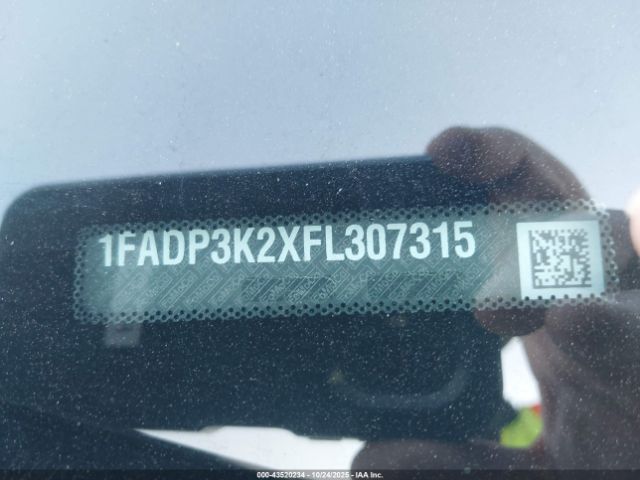 2015 FORD FOCUS 1FADP3K2XFL307315 Photo 8