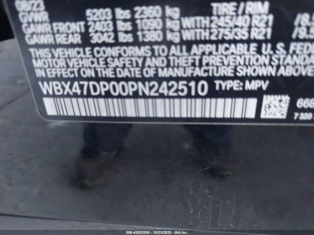 2023 BMW X3 WBX47DP00PN242510 Photo 8