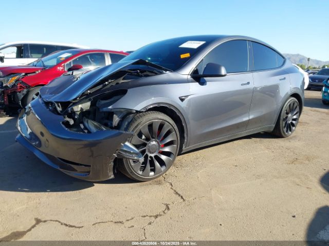 2022 TESLA MODEL Y 7SAYGDEF6NF552908 Photo 1