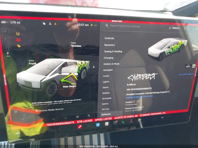 2025 TESLA CYBERTRUCK 7G2CEHEE6SA062275 Photo 6