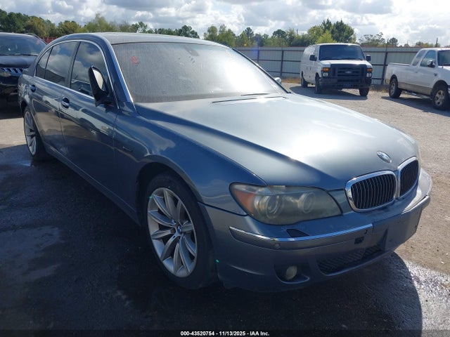 2008 Bmw 750li მანქანა იყიდება აუქციონზე, vin: WBAHN83548DT77748, აუქციონის ნომერი: 43520754