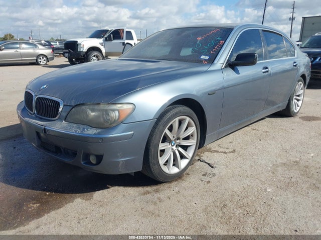 2008 Bmw 750li მანქანა იყიდება აუქციონზე, vin: WBAHN83548DT77748, აუქციონის ნომერი: 43520754