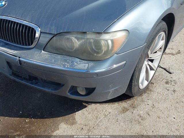 2008 Bmw 750li მანქანა იყიდება აუქციონზე, vin: WBAHN83548DT77748, აუქციონის ნომერი: 43520754