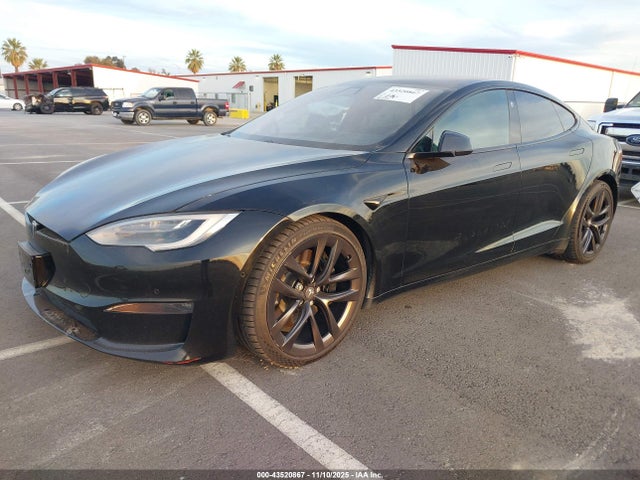 2021 TESLA MODEL S 5YJSA1E5XMF428293 Photo 1