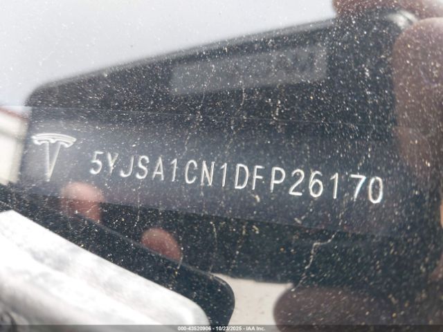 2013 TESLA MODEL S 5YJSA1CN1DFP26170 Photo 8