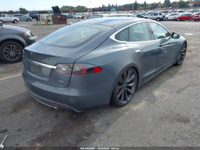 2014 TESLA MODEL S 5YJSA1H17EFP29887 Photo 3