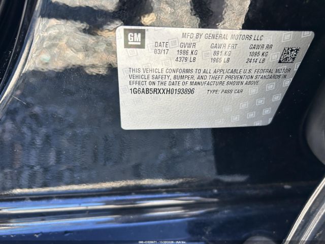 2017 CADILLAC ATS 1G6AB5RXXH0193896 Photo 8