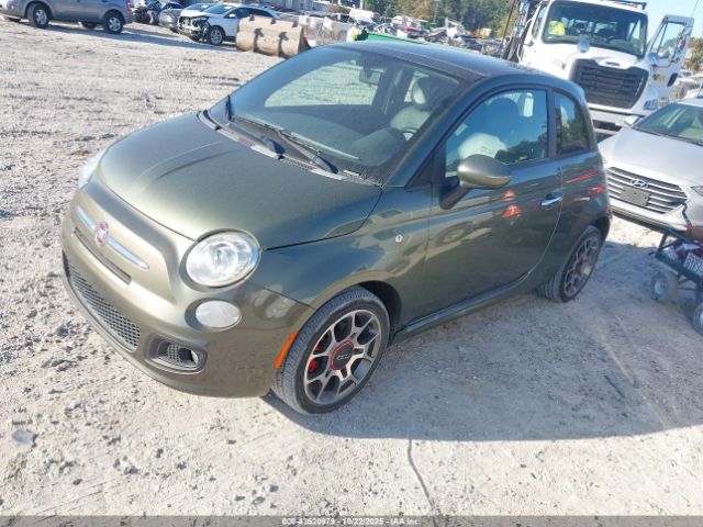 2012 FIAT 500 3C3CFFBR6CT371038 Photo 1