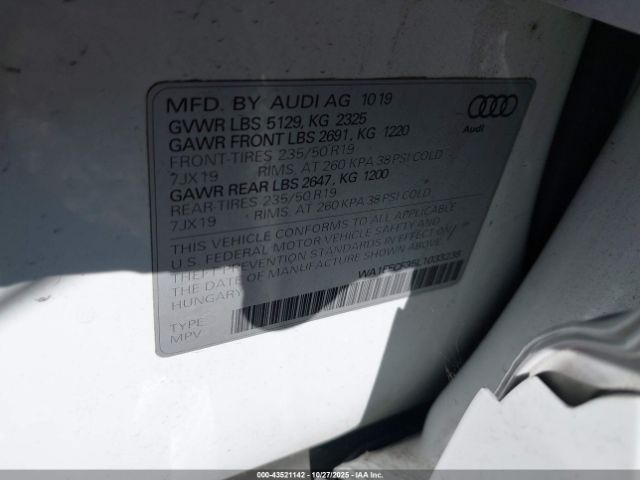 2020 AUDI Q3 WA1EECF35L1033238 Photo 8