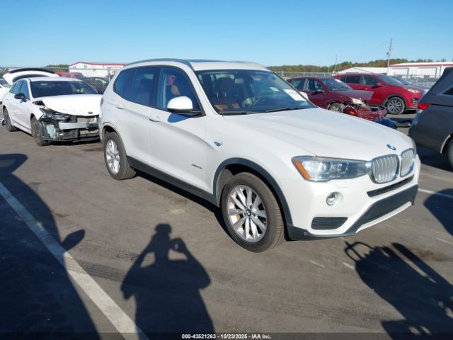 2016 BMW X3 5UXWX9C55G0D87299